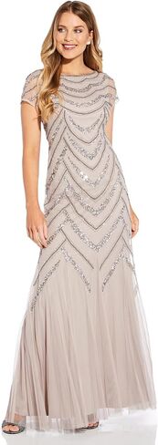 Adrianna Papell Women's Bead Covered Gown in Saudi Arabia
