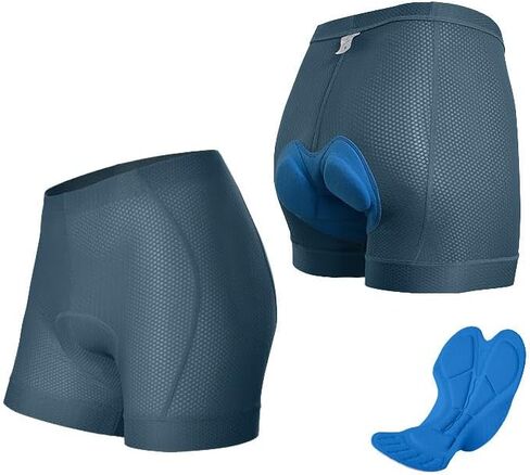 Men's Cycling Underwear, 4D Padded MTB Biking Shorts Bicycle Undershorts Brief Riding Shorts for Men in Saudi Arabia