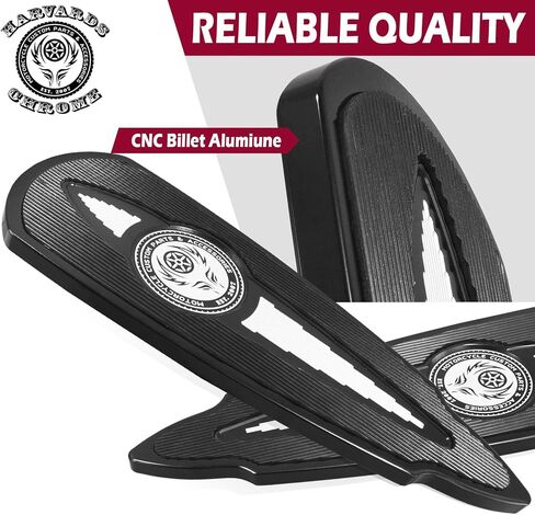 Rider Floorboards for Roadmaster Challenger Pursuit Chieftain Springfield 2014-2025 (Rider-Gloss Black) in Saudi Arabia