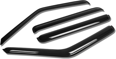 Auto Dynasty Compatible with Chevy Silverado/GMC Sierra 2pcs Tape-On Window Visor Deflector Rain Guard in Saudi Arabia