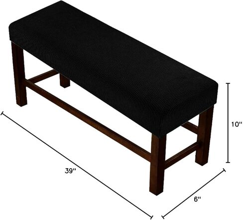 غطاء مقعد مستطيل عالي التمدد، غطاء منزلق قابل للغسل في الغسالة، أغطية وسائد للمقعد من قماش الجاكار مع قاعدة مرنة in Kuwait