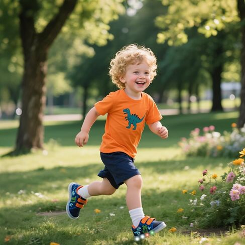 Yeskis Boys Girls تضيء أحذية رياضية تنفس Vivaki LED Cartoon Cartoon Cartoon Dual Hook and Loops Canvas Walking Tennis أحذية للأطفال الصغار الصغار in Kuwait