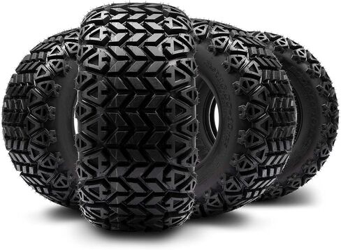 Full set of Arisun X-Trail AT06 20x10-10 (4ply) Golf Cart Tires (4) in Saudi Arabia