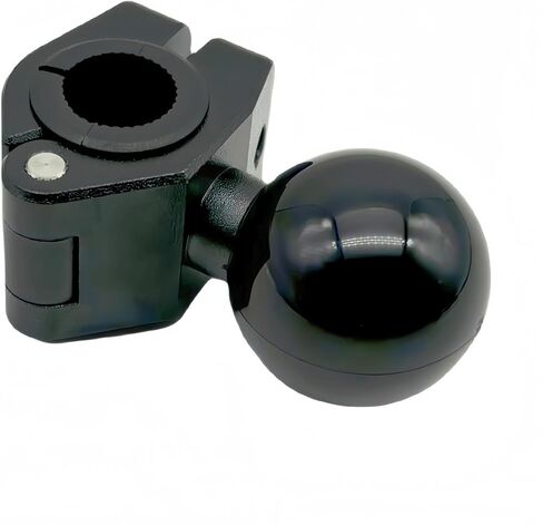 ‌ moutorcycle aluminy alloy alloy mini mini base with 1 "tpu ball ، fits 0.39"/10 مم ، 0.47 " in Kuwait