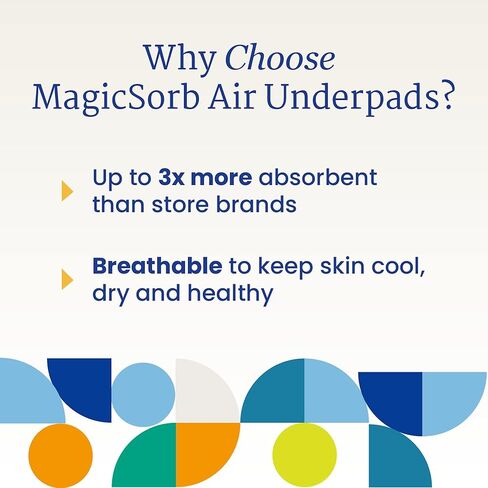 NorthShore MagicSorb Air, 30 x 36, 60 oz., Super-Absorbent Disposable Underpads, X-Large, Pack/10 in Saudi Arabia