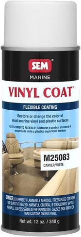 SEM M25083 Carver White Marine Vinyl Coat - 12 oz. in Saudi Arabia