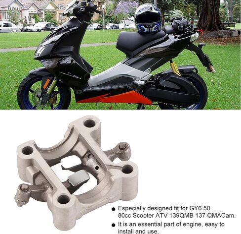 Rocker Arm Cam Shaft Holder Bracket Assembly High Quality Aluminum Alloy Engine Part Easy Installation Fit for GY6 50 80 Scooter ATV 139QMB 137 QMACam in Saudi Arabia