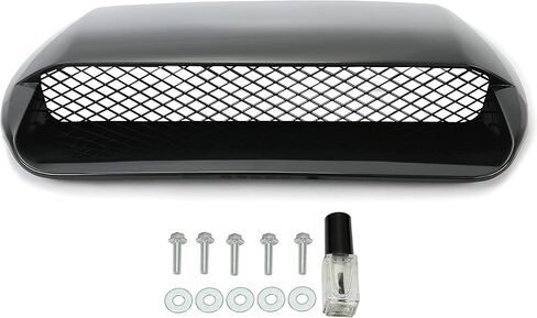 Scoop Front Hood Scoop W/شبكة متوافقة مع 2015-2021 Subaru WRX STI استبدال 90821VA001NN 90829VA010NN HOOD BONNET UNPAINET - Black in Kuwait