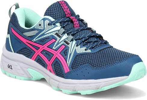 ASICS Women's Gel-Venture 8 Running Shoes, 5.5, Black/Frosted Rose in Saudi Arabia