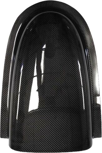 Thunderbird Style Bubble 3" Hood Scoop with Outside Mounting Flange (Black Carbon Fiber) in Saudi Arabia
