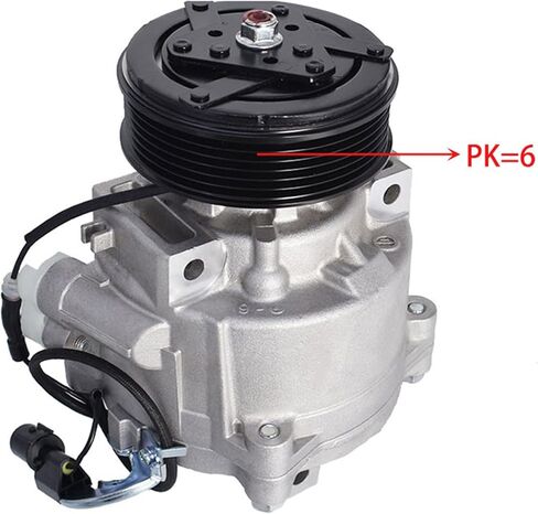 AC Compressor Replacement for Lancer Outlander Outlander Sport RVR 2009-2016 AKS200A402D in Saudi Arabia