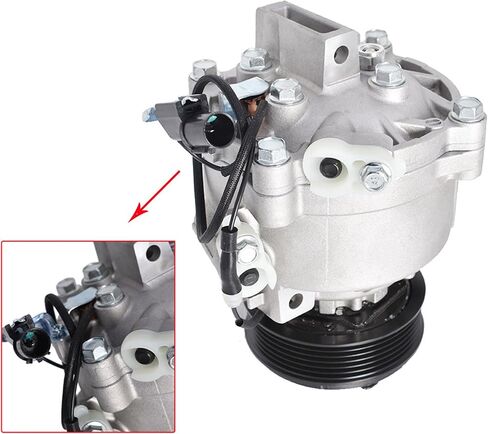 AC Compressor Replacement for Lancer Outlander Outlander Sport RVR 2009-2016 AKS200A402D in Saudi Arabia