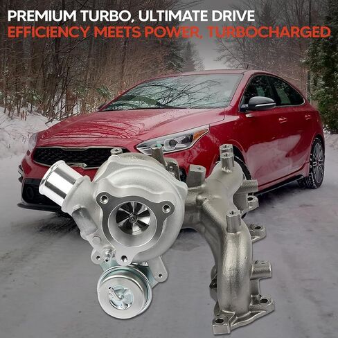 K03 Complete Turbo Turbocharger, Compatible with Hyundai Veloster 2013-2015 & Kia Forte5 2014-2015, Forte Koup 2014, 1.6L G4FJ, Replace OE 667-205, 667205, 5303-970-0306, 28231-2B700, 28231-2B701 in Saudi Arabia