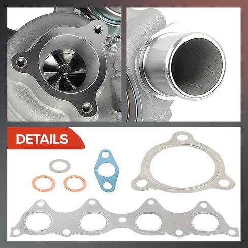 K03 Complete Turbo Turbocharger, Compatible with Hyundai Veloster 2013-2015 & Kia Forte5 2014-2015, Forte Koup 2014, 1.6L G4FJ, Replace OE 667-205, 667205, 5303-970-0306, 28231-2B700, 28231-2B701 in Saudi Arabia