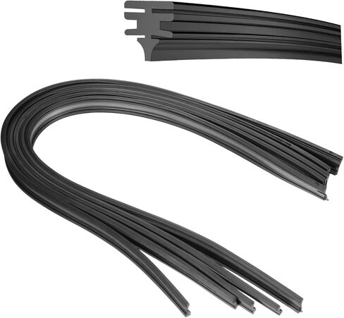 GLEAVI 5pairs Frameless Wiper Blades Refills Car Insert Rubber Strips Pack Easy Install in Saudi Arabia