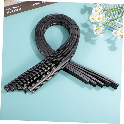 GLEAVI 5pairs Frameless Wiper Blades Refills Car Insert Rubber Strips Pack Easy Install in Saudi Arabia