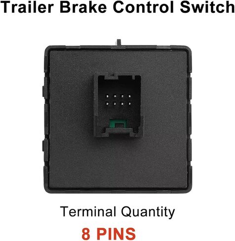 Trailer Brake Control Switch Assembly Black Compatible with 2015-2021 Chevrolet Silverado Suburban GMC Canyon Sierra Canyon Replacement for 84108373 23145874 Brake Controller in Saudi Arabia