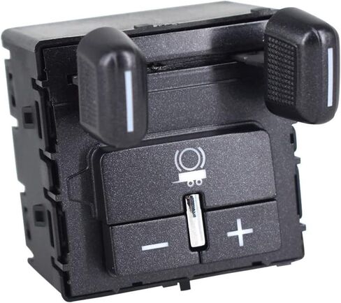Trailer Brake Control Switch Assembly Black Compatible with 2015-2021 Chevrolet Silverado Suburban GMC Canyon Sierra Canyon Replacement for 84108373 23145874 Brake Controller in Saudi Arabia