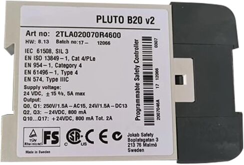 تتابع السلامة بلوتو B20 V2 2TLA020070R4600 in Kuwait