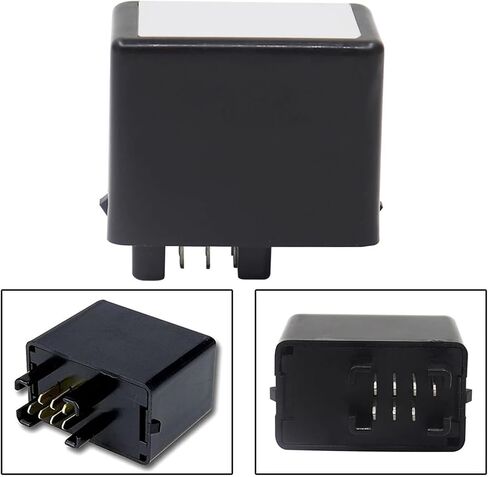 7 Pin Flasher Indicator Relay Compatible with LEDs Easy Installation Flash Rate Solution As Shown in The Picture in Saudi Arabia