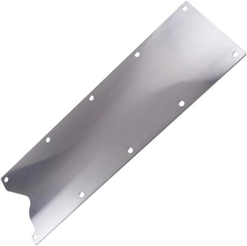 Valley Cover, 1 PC Car 1 Valley Pan Cover Plate with Gasket, Compatible with Gen 3 Engine Blocks LSX LS1 LM7 LR4 LQ4 LS6 L59 LQ9 LM4 L33 Engine (Silvery) in Saudi Arabia