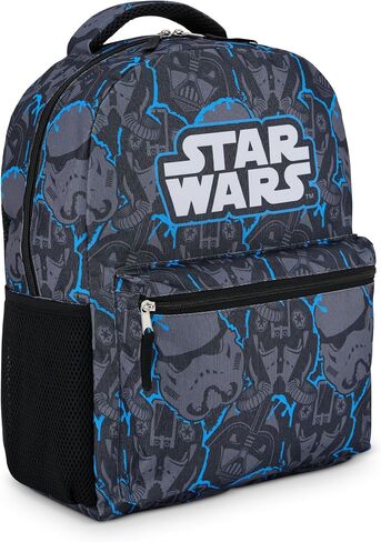 STAR WARS Allover Print Backpack - Darth Vader, Storm Trooper, Yoda, Luke Skywalker, Han Solo and Chewbacca - Adult and Kids School Bag in Saudi Arabia