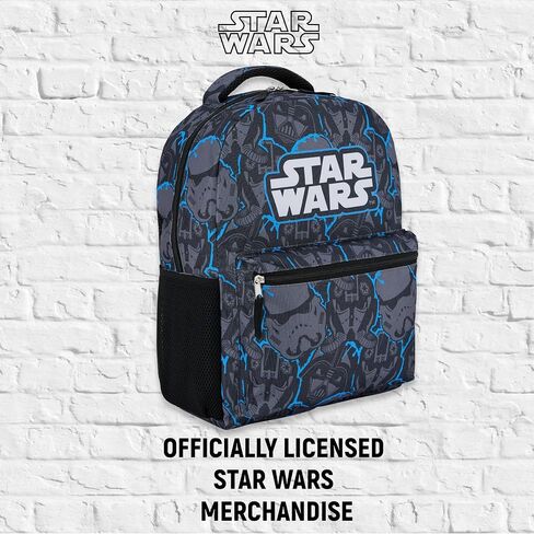 STAR WARS Allover Print Backpack - Darth Vader, Storm Trooper, Yoda, Luke Skywalker, Han Solo and Chewbacca - Adult and Kids School Bag in Saudi Arabia