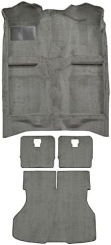 ACC Automotive Carpet Compatible with 1987 to 1993 Ford Mustang, Hatchback Complete Kit (8075-Medium Grey Plush Cut Pile) in Kuwait