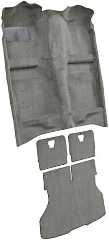 ACC Automotive Carpet Compatible with 1987 to 1993 Ford Mustang, Hatchback Complete Kit (8075-Medium Grey Plush Cut Pile) in Kuwait