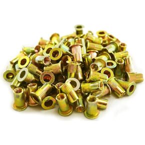 Astro Pneumatic Tool RN5M 100-Piece M5 5mm Steel Rivet Nuts
