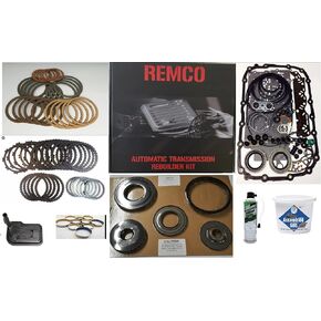 6l80E AUTOMATIC TRANSMISSION DELUXE KIT FRICTIONS STEELS FILTER PISTON BUSHINGS