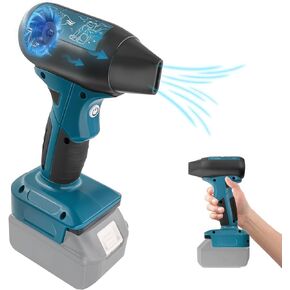 Mini Jet Blower Portable Violent Turbo Fan for Makita 18V Battery, 4-Speed Wireless High Speed Handheld Fan, for Computer Key Board Cleaning,Hair Drying,Camping,Outdoors,Car (No Battery)