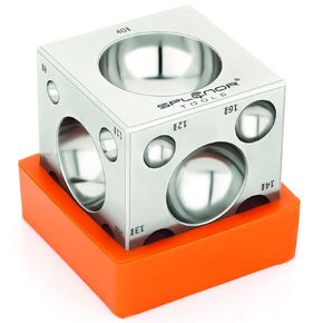 Steel Dapping Doming Block - for Jewelry Making - Metal Forming Tool - Shaping Die