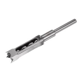 uxcell Square Hole Drill Bit for Wood 12.5mm Hollow Chisel Mortiser Auger Spur Cutter Tool, High Carbon Steel for Woodworking Carpentry