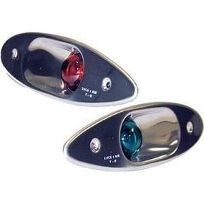T&H Marine Shark Eye LED Navigation Light Set