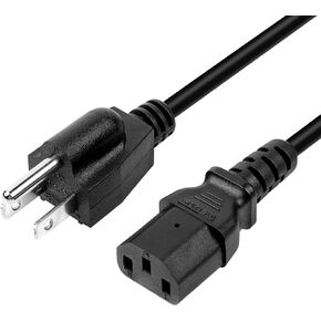 AC Power Cord Fit for ION iPA76C iPA76A iPA76S IPA23 Block Rocker, ION Block Party Live, Job Rocker, Explorer Portable Speaker System,Amplifier Amp 3-Prong AC Power Cable Replacement