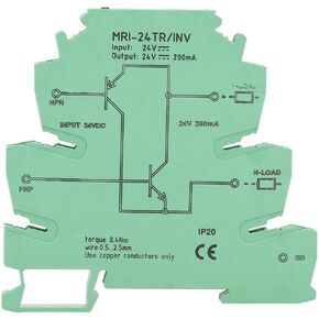 NPN PNP converter, MRI-24TR/INV NPN PNP Converter PLC Sensor Polar IO Level Conversion Module