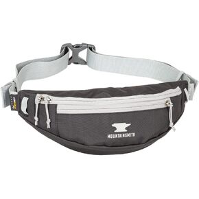 Mountainsmith Swoop Lumbar Waist Fanny Hip Pack, Running, Hiking, Travel, Dog-Walking, Outdoor Activities with 2 Zippered Pockets, Meadow Green
