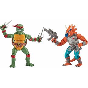 Teenage Mutant Ninja Turtles Raph vs. Triceraton 2 Pack