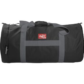 Rawlings | THROWBACK Duffle Equipment Bag | Baseball/Softball | Black