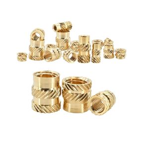 120pcs M3 Threaded Insert, M3x4x5mm Threaded Inserts for Plastic, Nuts Heat Set Inserts Tool, Female Thread Metric Knurled Nuts for Plastic and 3D Printing Components (M2 M3 M4 M5 M6)