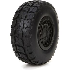 ECX FF/RR Premount Tire: 1/18 4WD Torment (2)