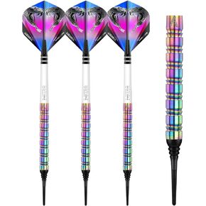 RED DRAGON Peter Wright Snakebite 1 Professional Darts Tungsten Dart Set with Flights and Shafts