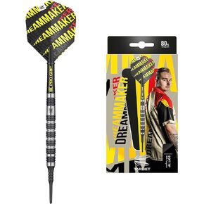 Target Darts Dimitri Van den Bergh Dream Maker 80% Tungsten Soft Tip Darts Set