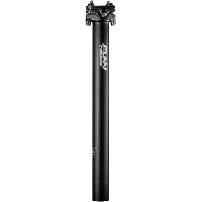Funn Crossfire Bike Seat Post, Length 350mm, Diameter 27.2mm / 30.9mm / 31.6mm, Aluminum Alloy AL6061, 3D Forged, One Piece Head and Shaft