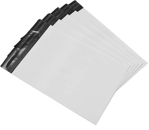 أكياس مظاريف شحن بولي ميلر مع لاصق ذاتي الغلق، حقائب بريدية مقاومة للماء والتمزق [أبيض، 7.5 بوصة × 10.5 بوصة، عبوة من 100 قطعة] in Kuwait