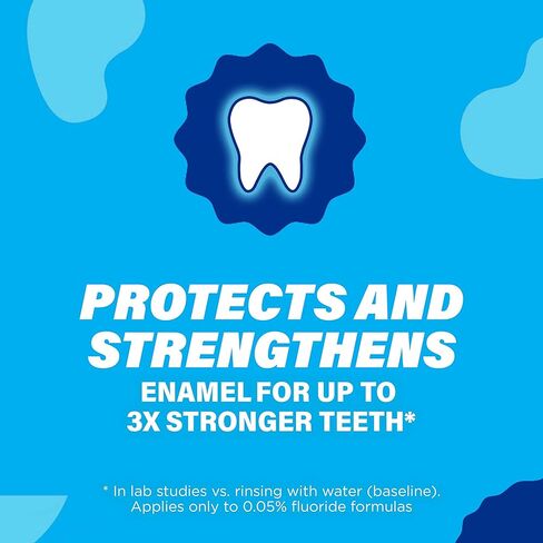 غسول الفم بالفلورايد المضاد للتجاويف من أكت توتال كير خالي من الكحول، 33.8 أونصة سائلة. أوقية. (عبوة من 3) نعناع طازج in Kuwait