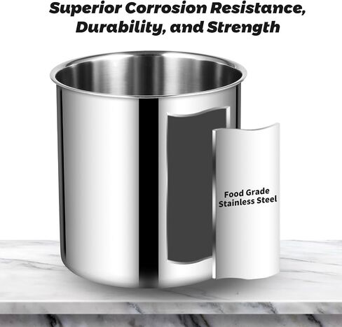 Soup Warmers Commercial Food Warmers,AGKTER,Stainless Steel Insert Pot, Temperature Control - 10.5 Quarts, Ideal for Restaurants and Large Families (Cast Iron, 10.5Qt/10L) in Saudi Arabia