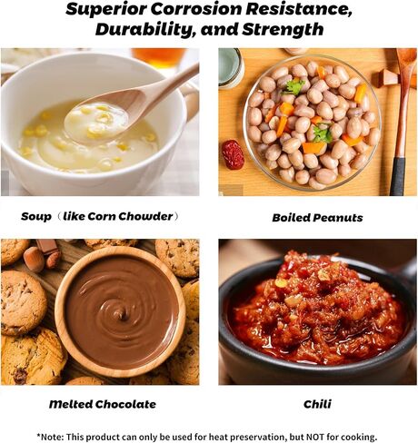 Soup Warmers Commercial Food Warmers,AGKTER,Stainless Steel Insert Pot, Temperature Control - 10.5 Quarts, Ideal for Restaurants and Large Families (Cast Iron, 10.5Qt/10L) in Saudi Arabia