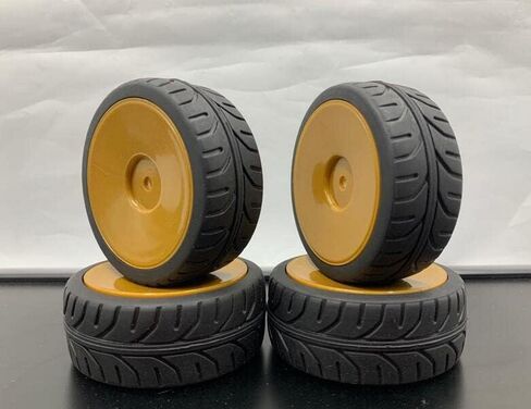 SO003 1/10 1/12 RC إطارات مطاطية للسيارة العجلات/الحافات (4) سداسية 12 مم غير لاصقة تناسب الكهربائية EP GP Flate Drift على الطريق سباق السيارات kyosho Tamiya GT3 FW06 TT01 TT02 AE86 RX7 M3 i20 s15 evo9 10 r8 in Saudi Arabia